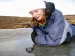 Ellen Milley looks at the first Buzzard Coulee stone
