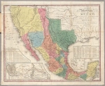 Mexico Map from 1847