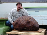 Steve Arnold and the Breham Pallasite