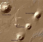 Tharsis Region on Mars
