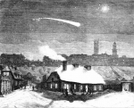 1868 - Drawing of the Pultusk meteorite