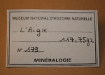 French L'Aigle Sample Label
