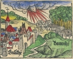 1492 - Ensisheim Woodcut - France