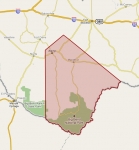 Map of Brewster County, TX