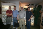 Bob Verish, Paul Harris, Jim Tobin, and Keith Jenkerson