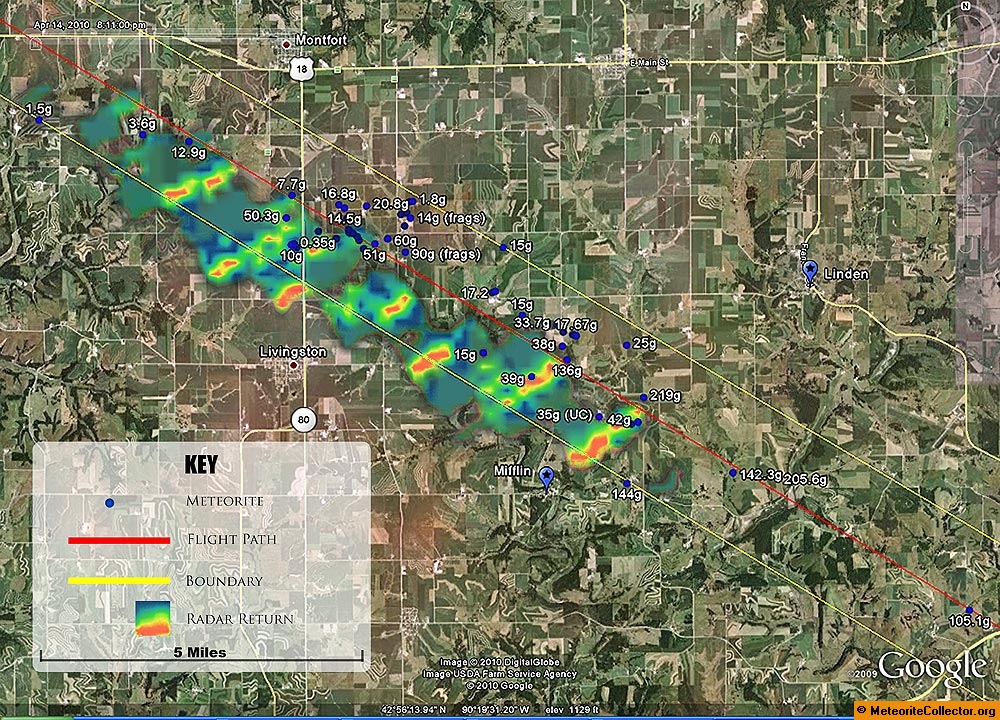 Mifflin weather radar image